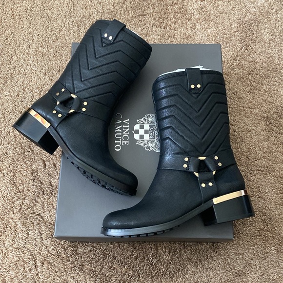 Vince Camuto Shoes - Vince Camuto | NWB Women’s Black Moto Booties